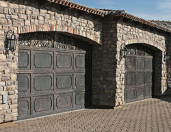 Decorative Iron Garage Door
